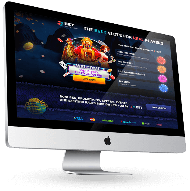 22Bet casino screenshot