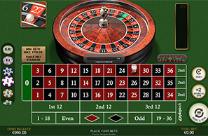 Europa casino screenshot