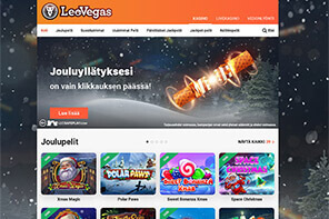 LeoVegas casino screenshot