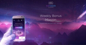 Genesis Casino Promotion- Weekly Bonus Mission
